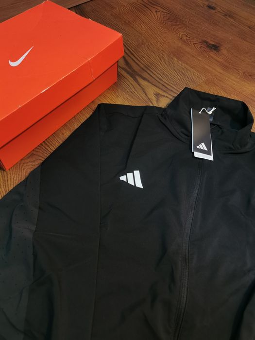 Geacă Adidas damă L, neagră, sport & casual, nouă