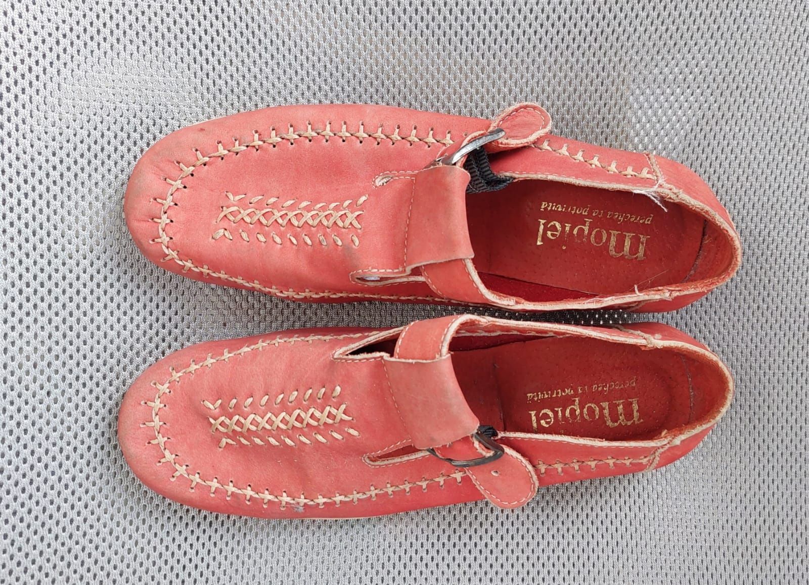 Pantofi espadrile piele naturala nr 37