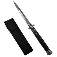 Cutit Briceag Stiletto, Black / Briceag Vanatoare lama 17cm