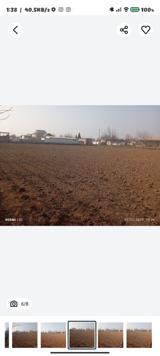 Surxondaryo viloyati Oltinsoy tumanida 27 Sotix Yer Maydoni Sotiladi