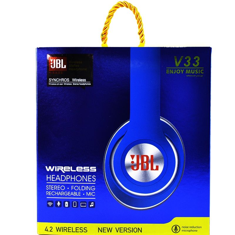 Блутудни MP3 слушалки JBL V33