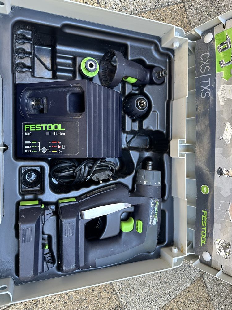 Festool txs 10,8 v 3 mandrine