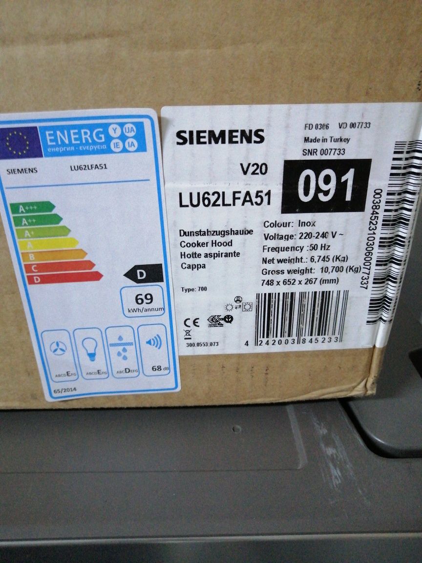 Hota inox, Siemens