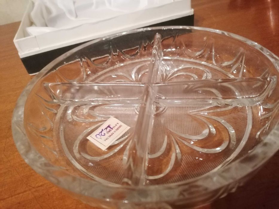 Кристална купа за ядки