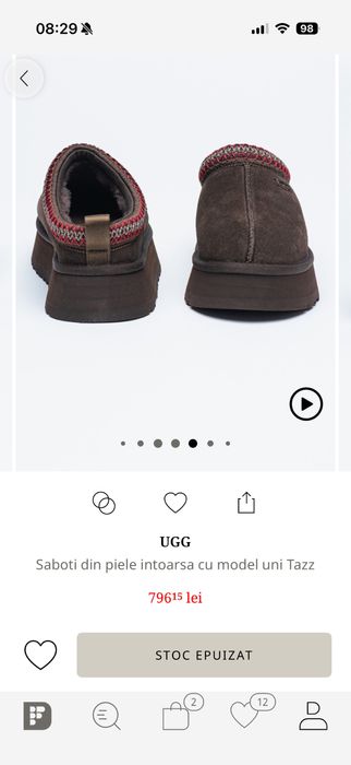 UGG tazz marimea 37 noi