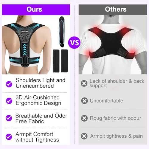 Нов Универсален колан за изправяне на гърба рамене Коректор за стойка