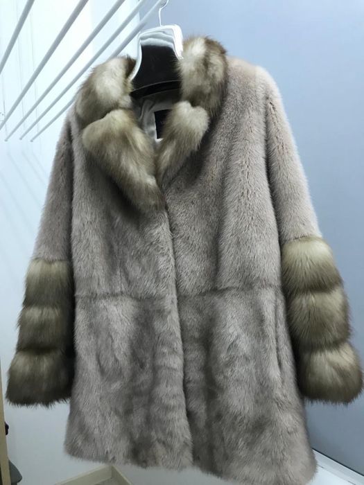 Шуба норковая автоледи