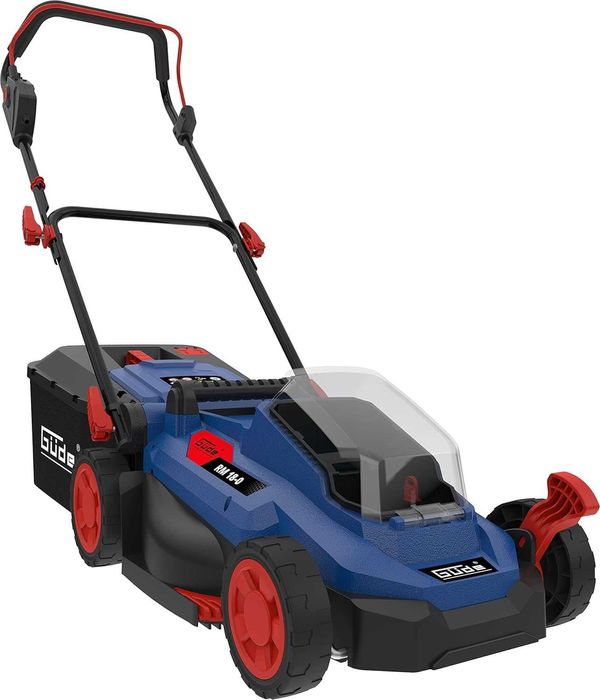 Акумулаторна косачка Gude Косене Събиране на трева Мулчиране