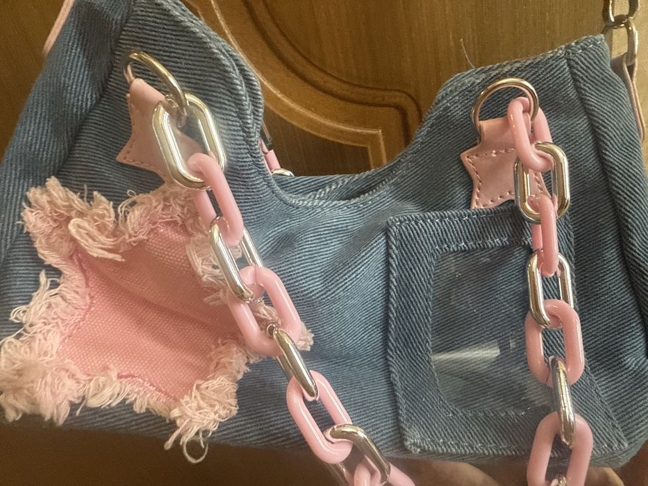 Сумка джинсовая