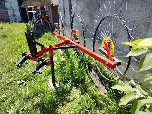 Greblă tip sori NOUĂ pentru tractoraș și tractor