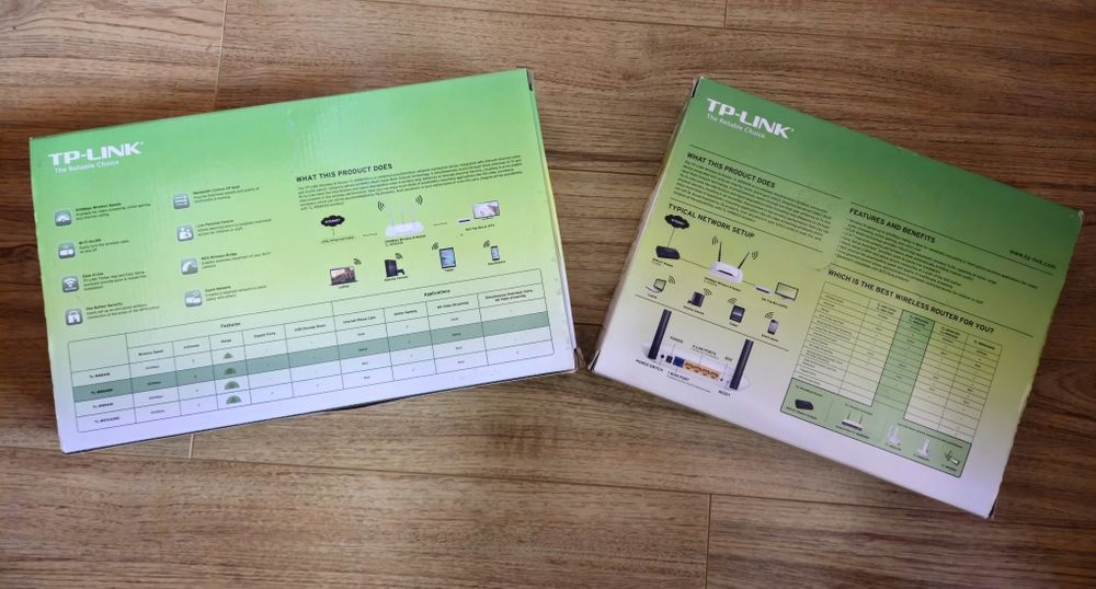 Pachet doua routere WIFI Tp Link TL-WR845N Tp Link TL-WR841N NOI