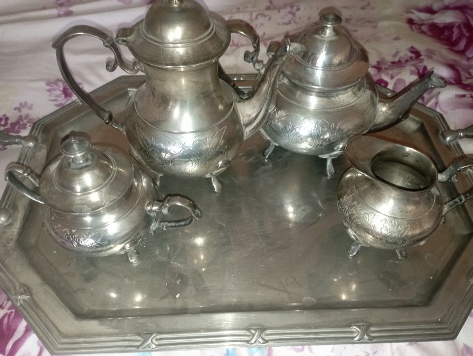 Set argint de ceai ..Masiv