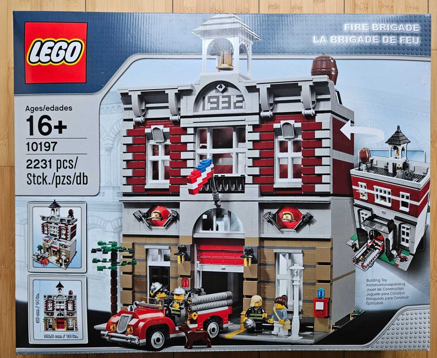Set LEGO SIGILAT 10197 Fire Brigade CREATOR Expert