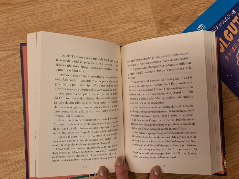 A.Moldovan. Olguta si marea demascare; Olguta si un bunic de milioane