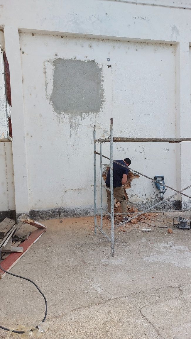 Taiere.beton debitare. Demolari