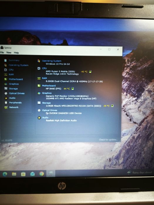 HP g255 g7 AMD ryzen 5