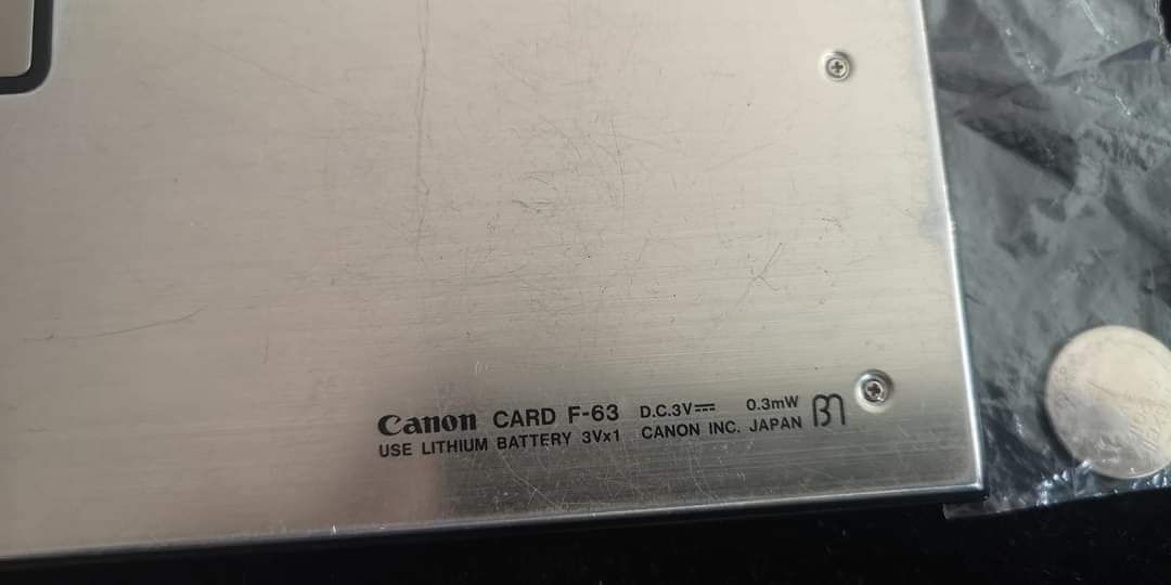 Калкулатор CANON Card F-63