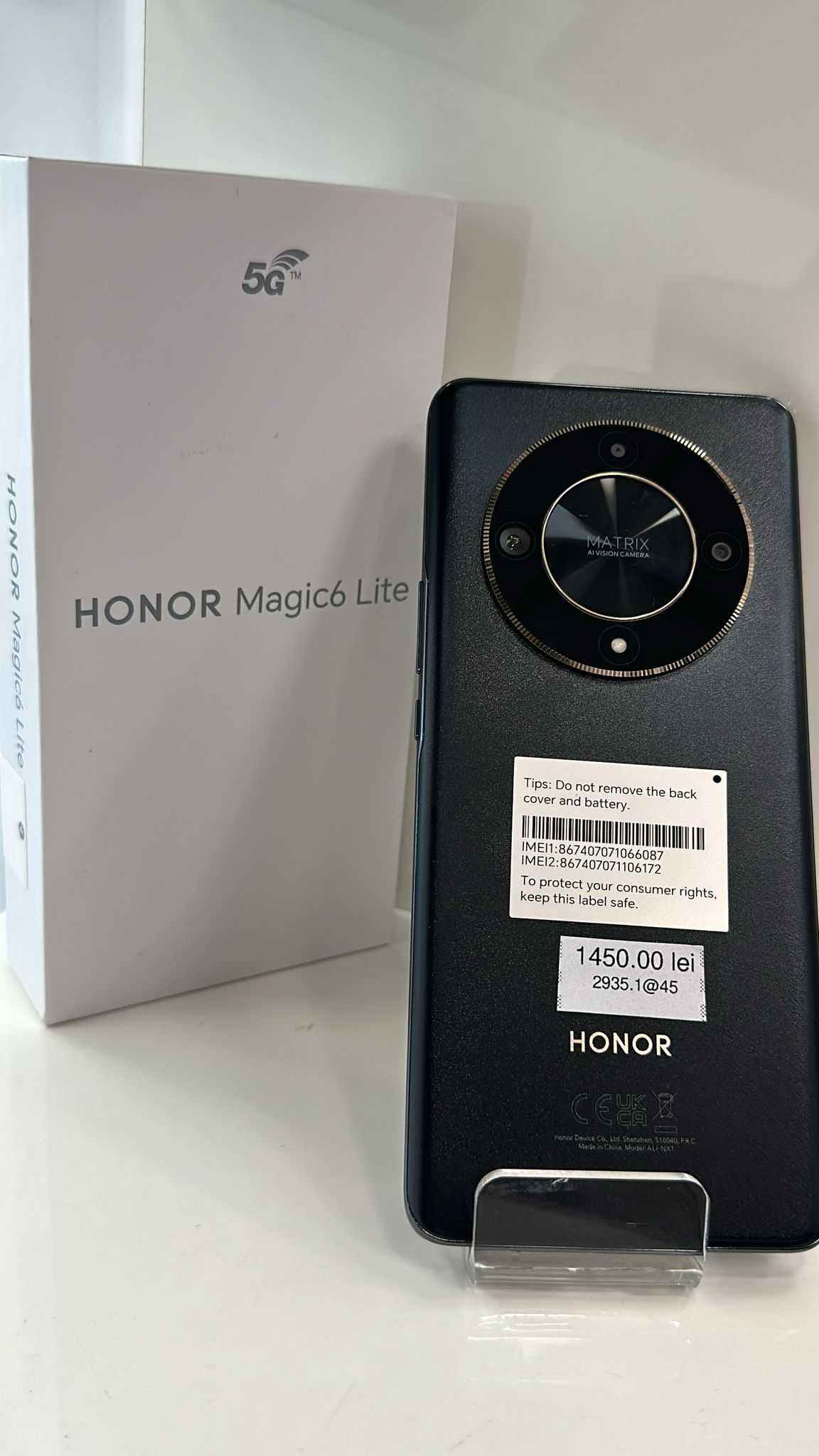 [AG45 Bacau 1 B2935.45] Telefon Honor Magic 6 Lite 2024