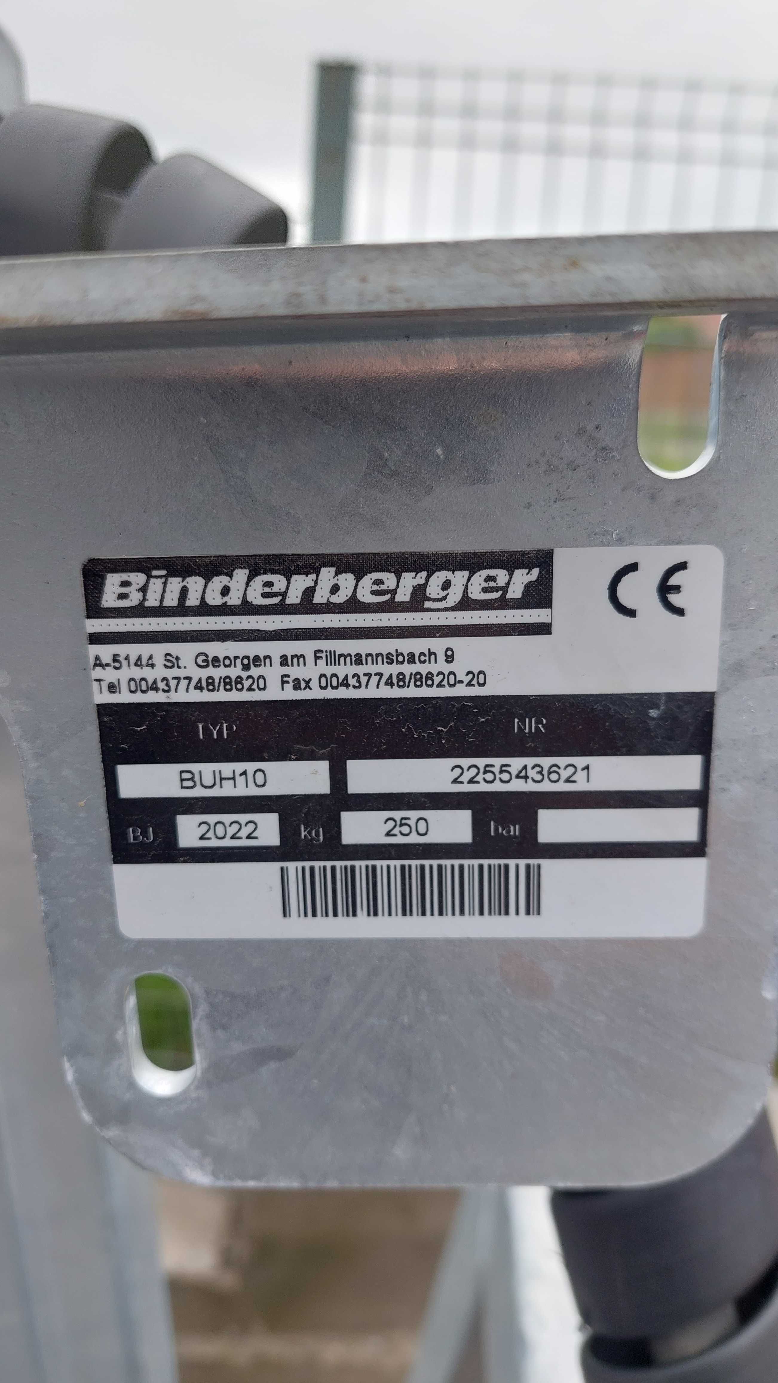 Masina balotat lemn metru Binderberger