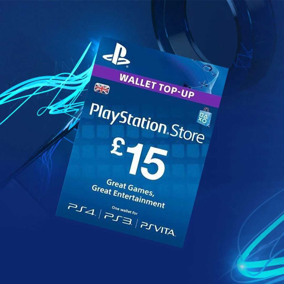 PSN Карта пополнения кошелька PlayStation Store UK (Великобритания)