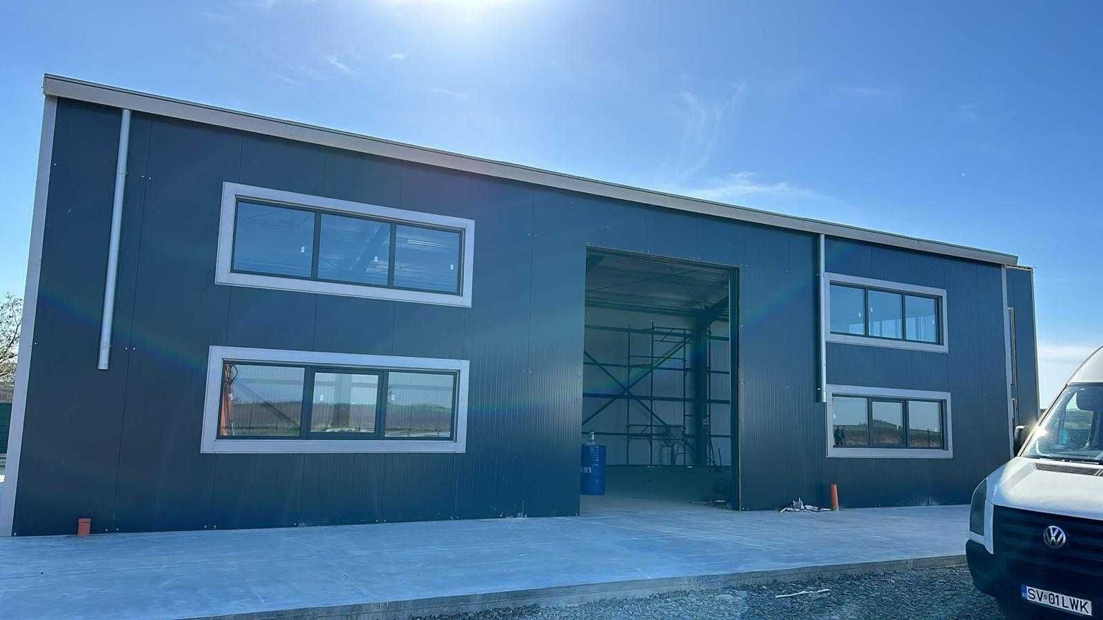 Panouri sandwich/Structuri metalice/Montaj