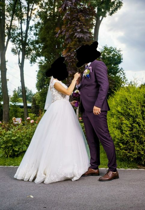 Rochie mireasa corset reglabil