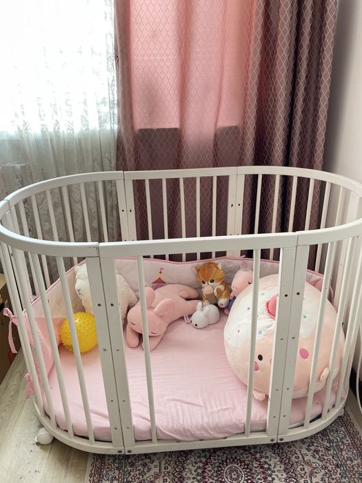 Манеж трансформер с матрасом