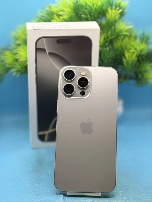 ГАРАНЦИОНЕН!!! Apple iPhone 16 Pro Max, 256GB, 5G, Natural Titanium