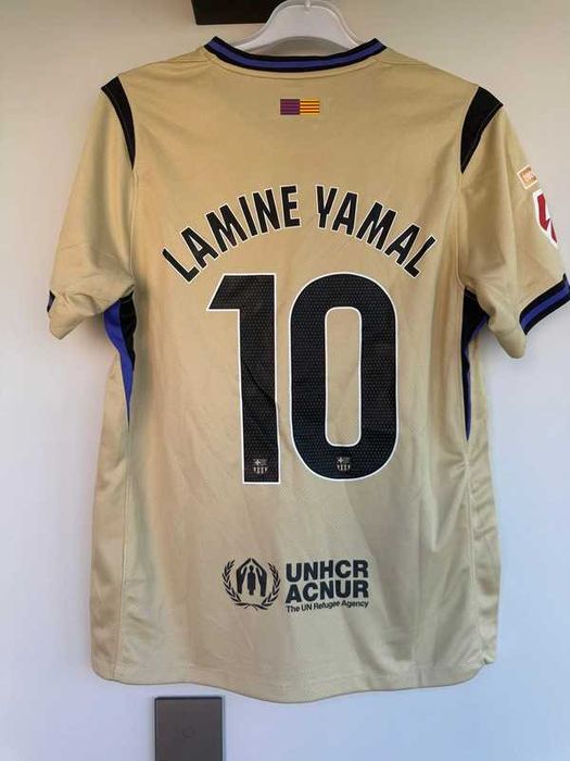 Tricou Fotbal Kobe x Fc Barcelona M/L Away Kit Lamine Yamal