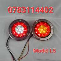 Lampa-Lampi LED Rotunde Remorca-Tractor-Stopuri-Trailer-Platforma - L5