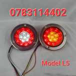Lampa-4 Lampi LED Rotunde-Remorca-Tractor-Stopuri-Trailer-Platforma-L5