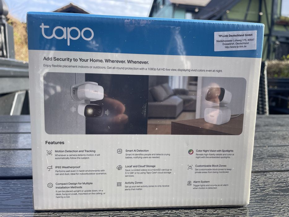 Camera Supraveghere TP-Link Tapo C206 Pan/Tilt 1080p