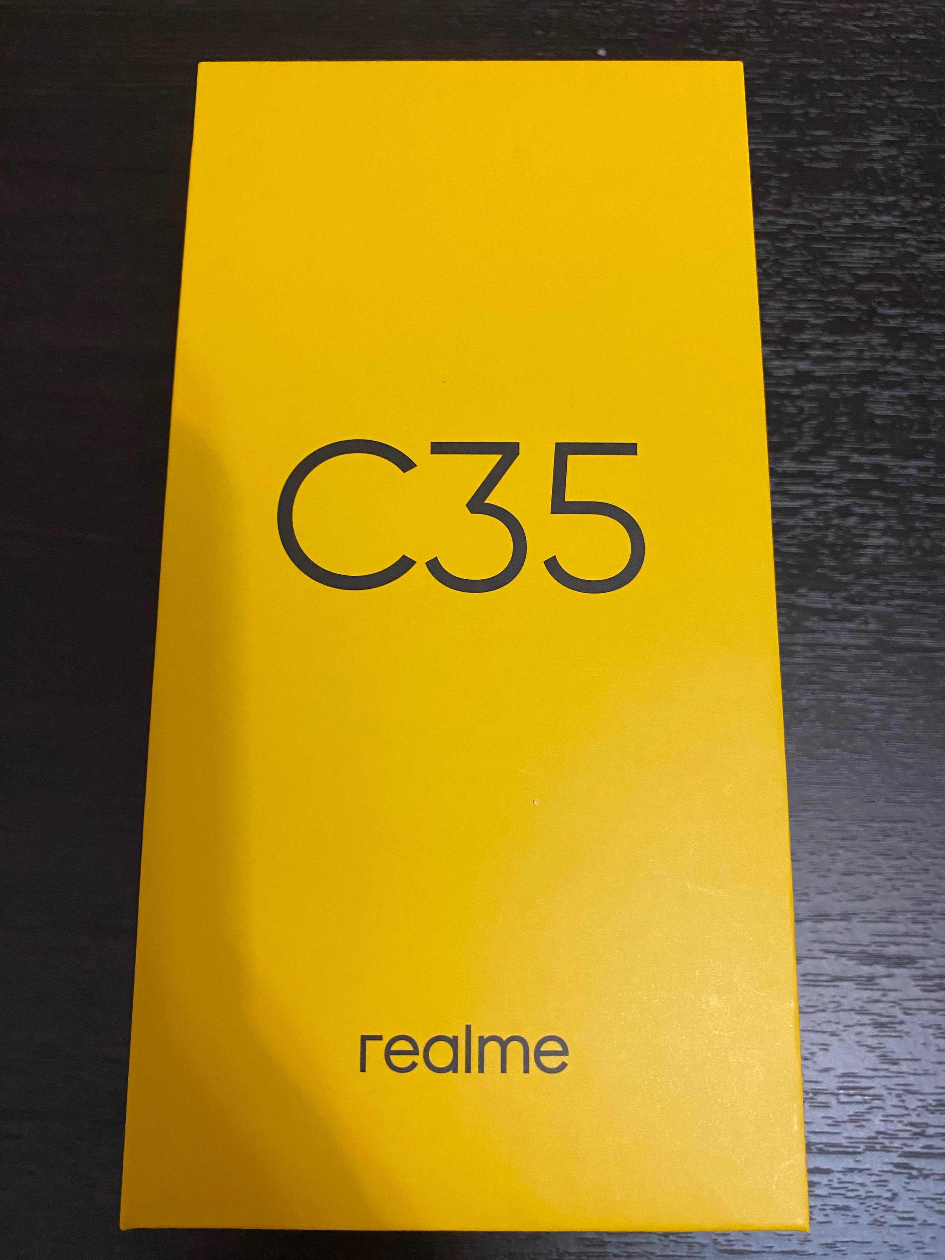 Смартфон Realme C35 4 ГБ/128 ГБ зеленый