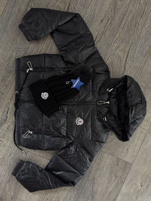 Set geaca dama cu caciula