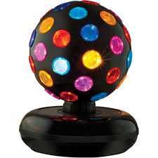 Glob disco rotativ cu lumini,miscare la 360 grade,nou