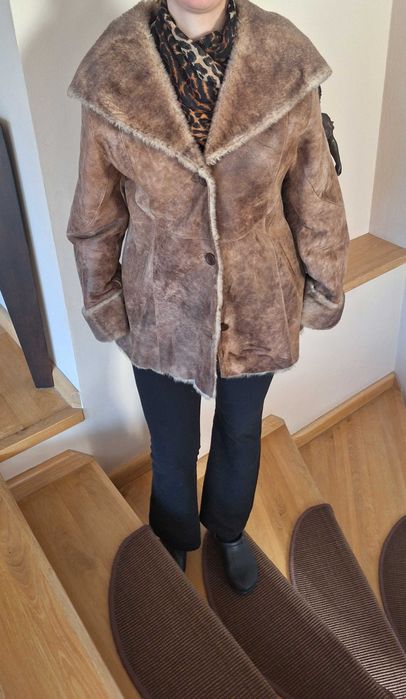 Cojoc DAMA Italian Blana Naturala NOU