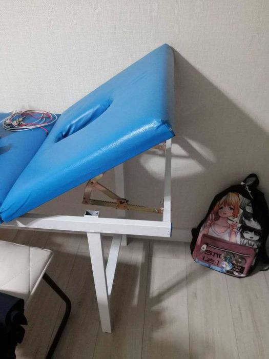 Массажный стол, железный каркас