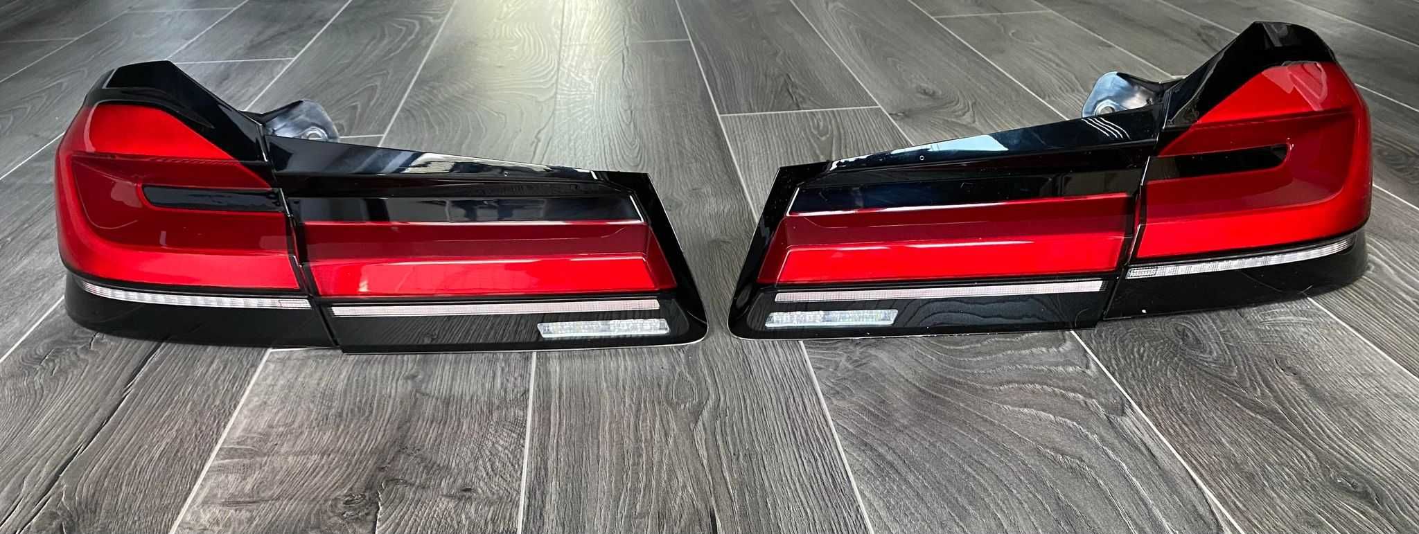 Triple stopuri lampi spate full LED BMW G30 Facelift