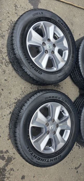 Jante roti aluminiu cu anvelope originale Dacia Duster 2
