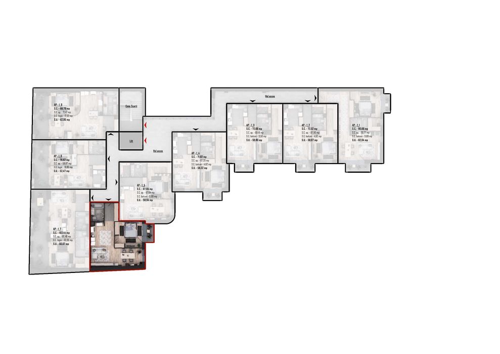 Apartament de vânzare – Nr. 10 | Sophie Residence, Oradea