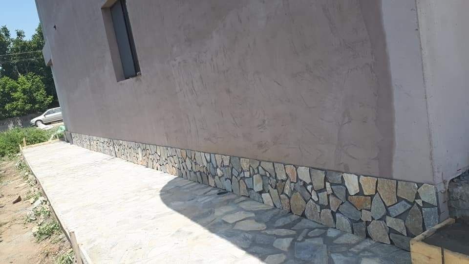 Piatra naturala de munte de Grecia 100%. Lucrez în toată Țara