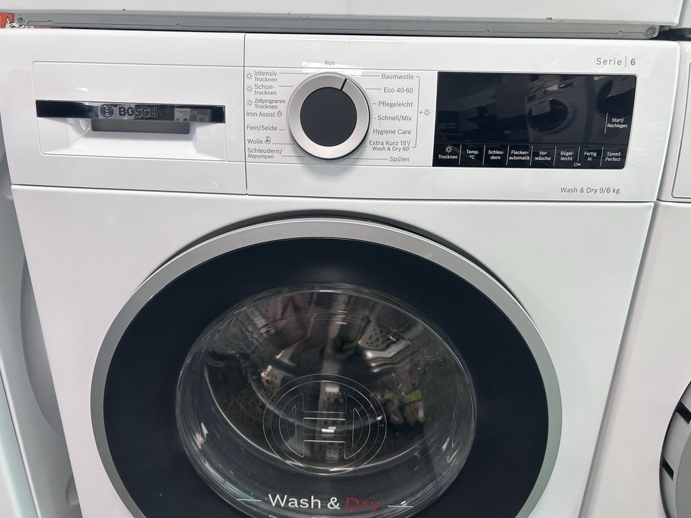 Комбинирана Пералня със сушилня Bosch-Бош 9/6 кг 1400 об/мин