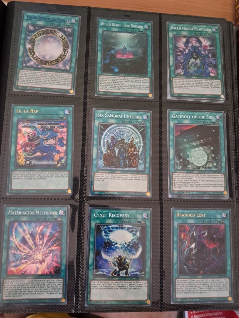 Yu-Gi-Oh карти от различни колекции pt3