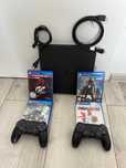 PS4 SLIM! Impecabil! 2 manete! NOU NOUT!