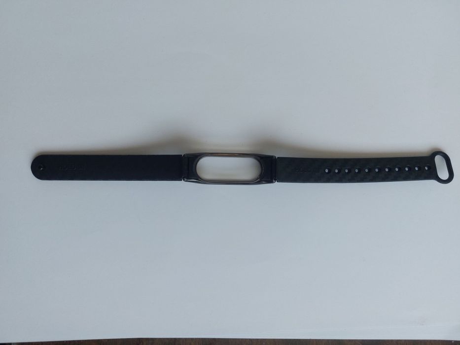 Силиконова каишка Mi band 2 карбон