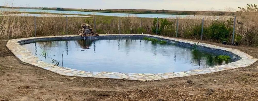 Iazuri de gradina , bazine piscicole si de irigatii , PVC EPDM