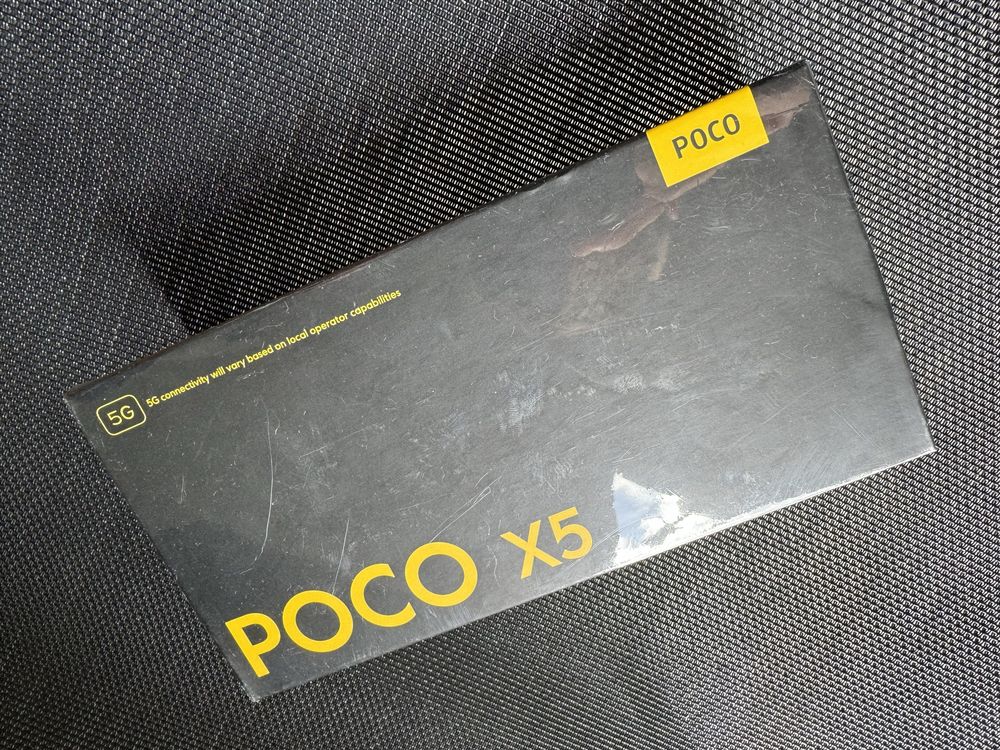 Poco x5 5G 128gb, 6gb ram, blue, neverlocked, cutia este sigilata