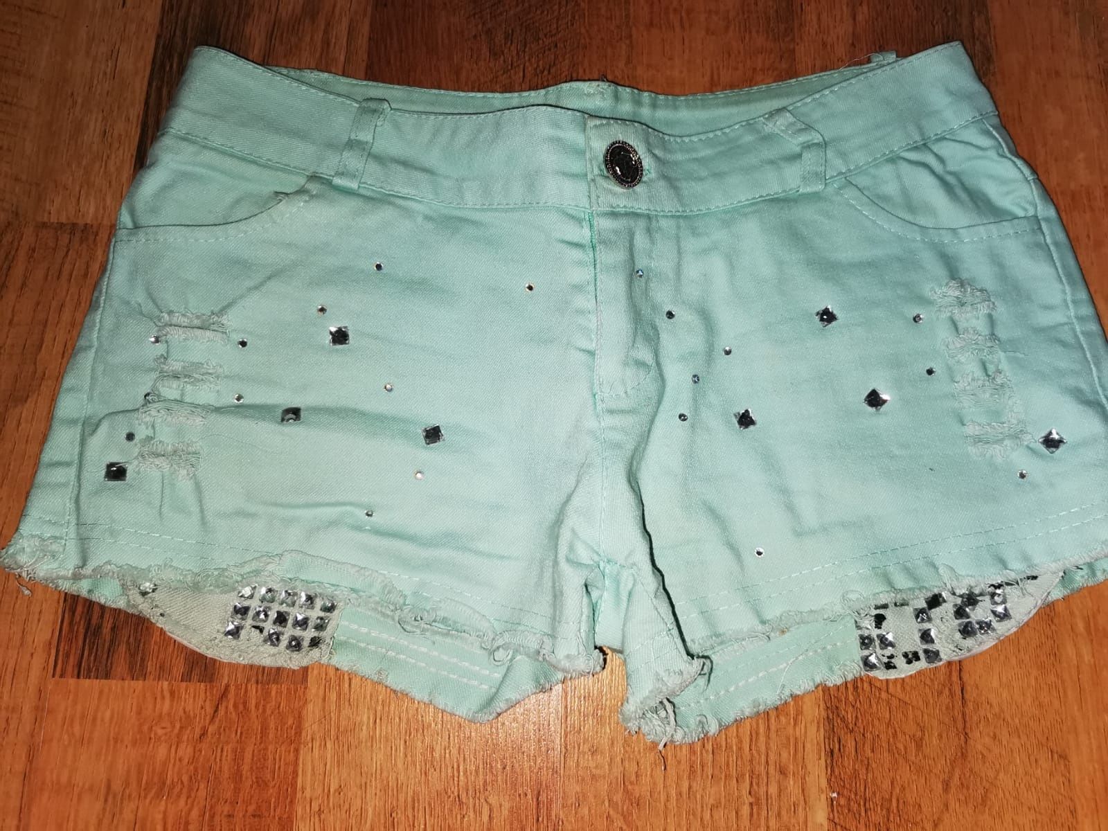 Pantaloni scurți blugi fete plus bonus