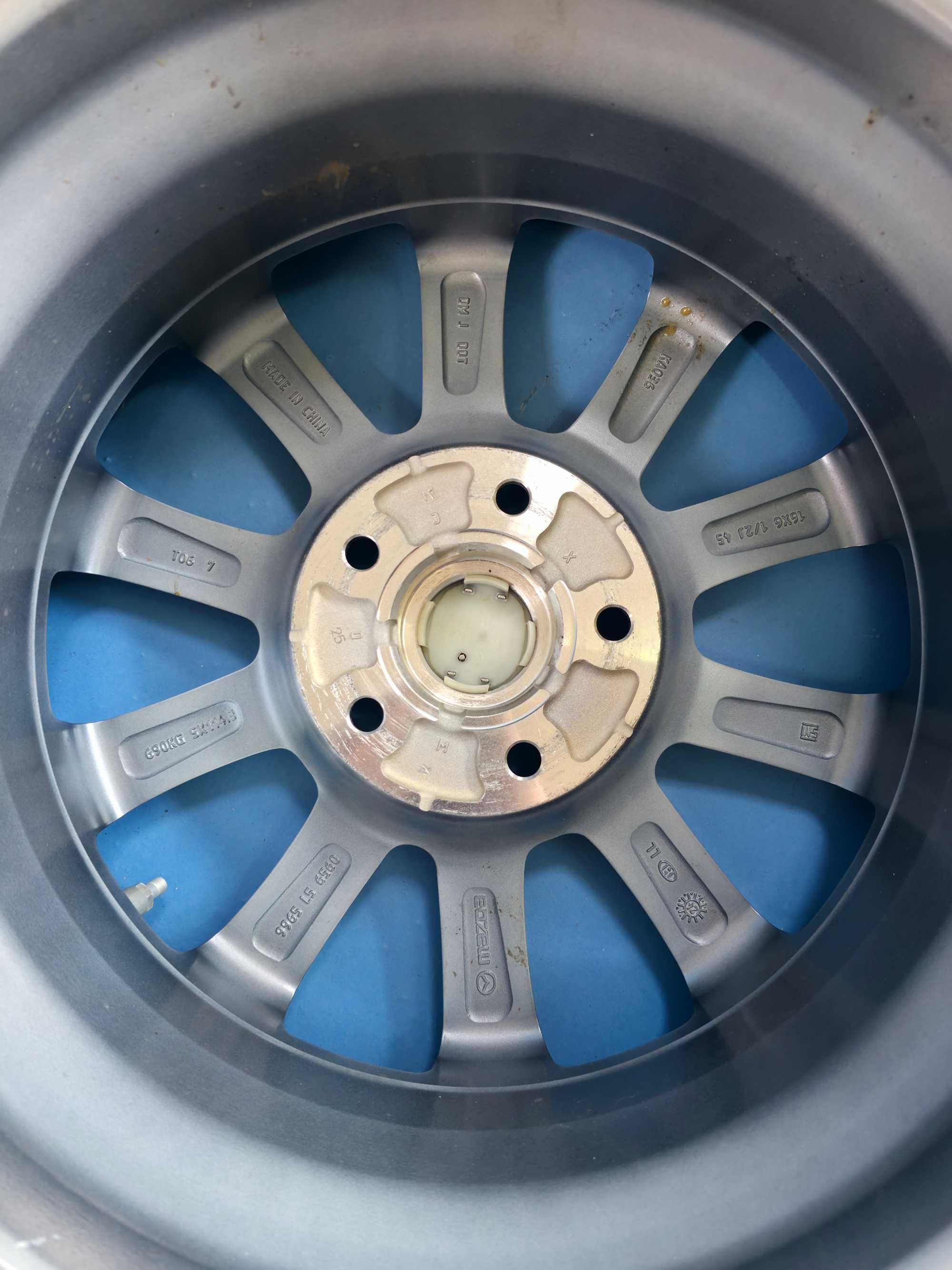 Jante Aliaj 5x114.3 16'' OEM Mazda 3 Mazda CX-30 CA NOI 6.5J ET 45
