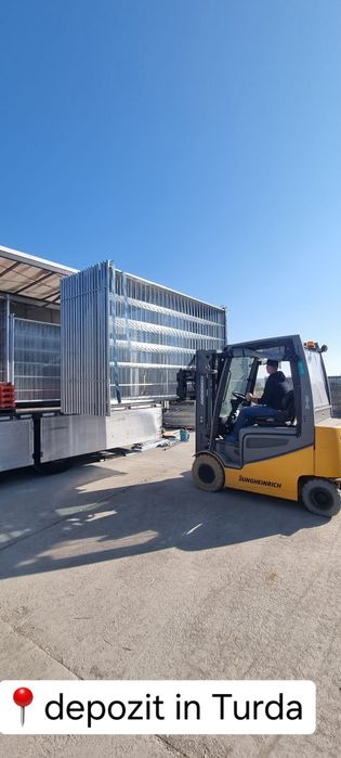 Gard organizare santier, panou organizare